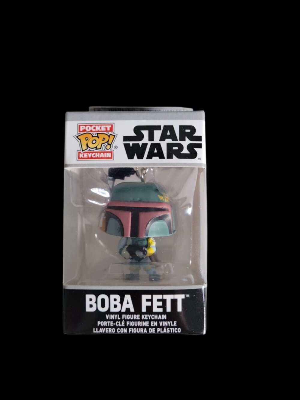 Star Wars BOBA FETT Funko Pocket POP! Vinyl Figure Keychain - Picture 2 of 4